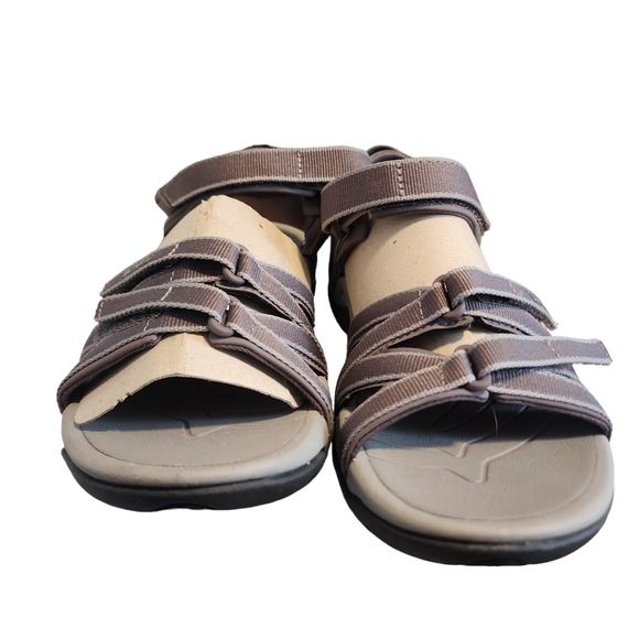 EUC Teva Purple Grey Lavender Tirra 4266 Hiking Adjustable Sandals - Picture 3 of 8